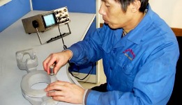 Quality control for brass parts