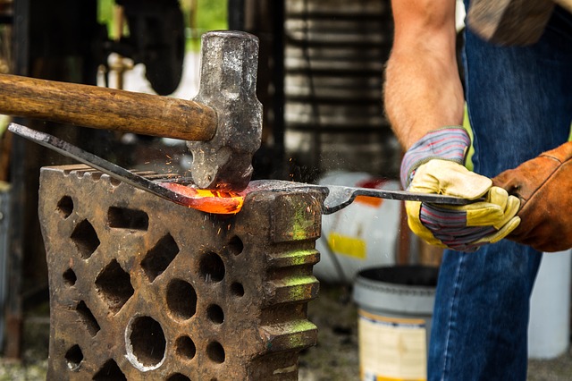 old forging
